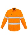 ZW640 - Mens Hi Vis Hoop Taped Long Sleeve Shirt