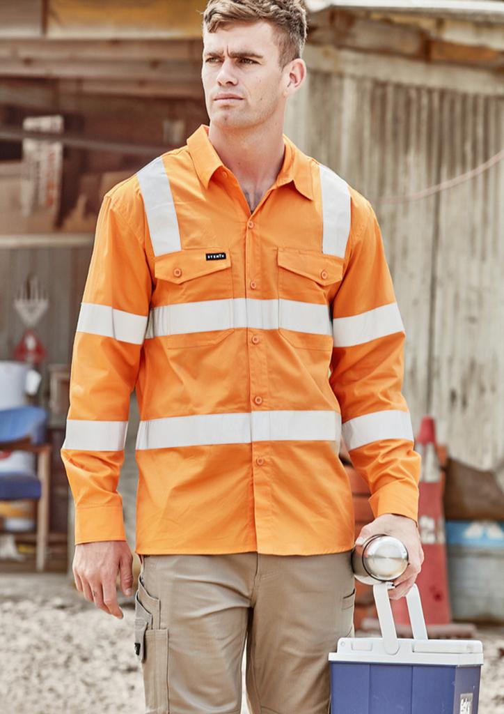 [9401042478573] ZW680 - Mens Bio Motion VIC Rail Long Sleeve Shirt (XXS)