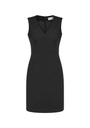 34021 - Womens Comfort Wool Stretch Sleeveless V-Neck Dress