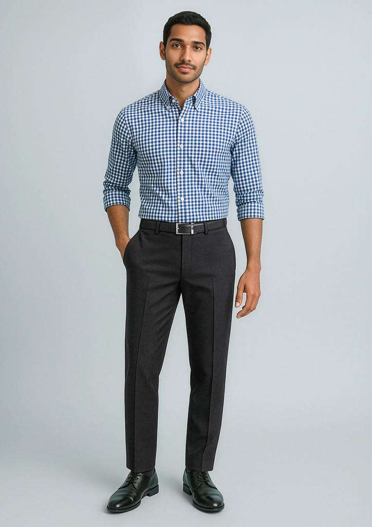 [9401042345714] 70113 - Mens Cool Stretch Slimline Pant (72, Black)