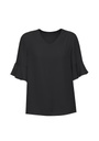 RB966LS - Womens Aria Fluted Sleeve Blouse