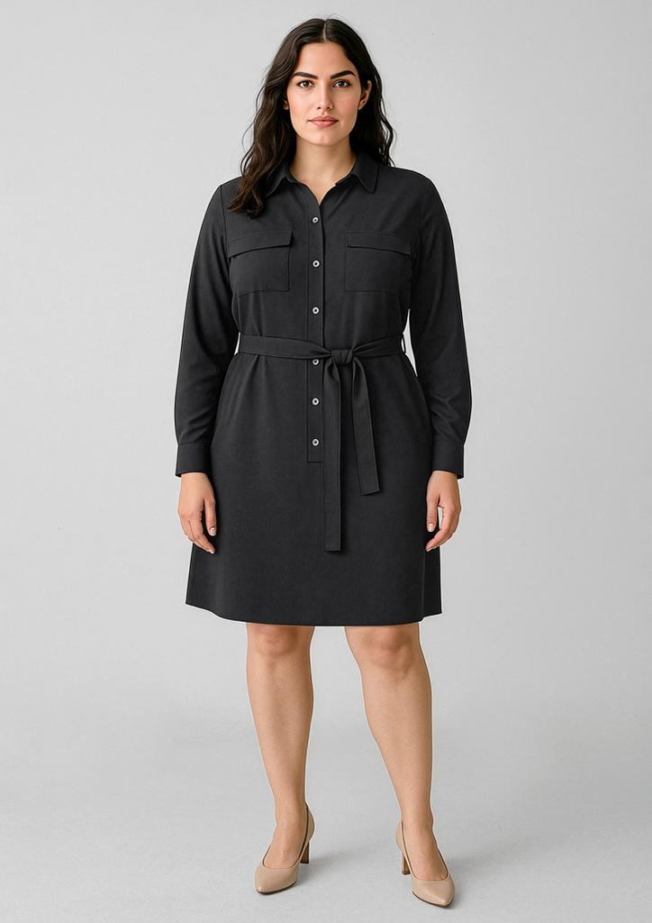 [9401042547446] RD069L - Womens Chloe Dress (4, Black)