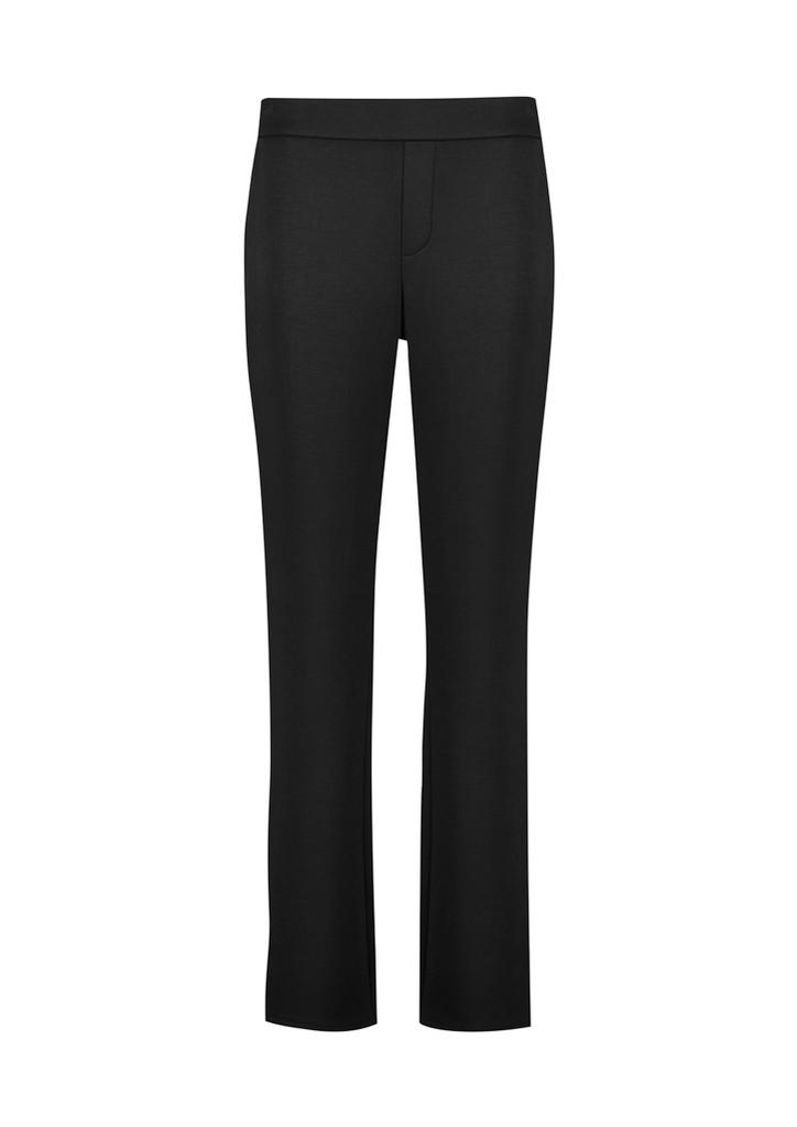 [9401042654656] RGP304L - Womens Scuba Ponte Mid-rise Pull-on Pant (XXS, Black)