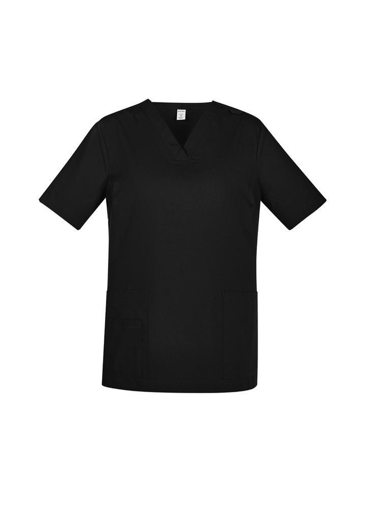 [9401042600738] CST141LS - Womens Tokyo Scrub Top (XXS, Black)