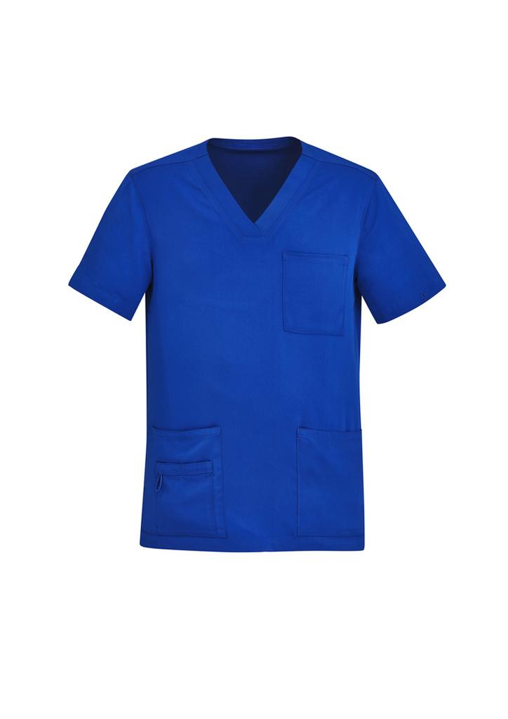 [9401042511416] CST945MS - Mens Avery V-Neck Scrub Top (XS, Black)