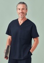 CU544US - Unisex Pulse V-Neck Scrub Top