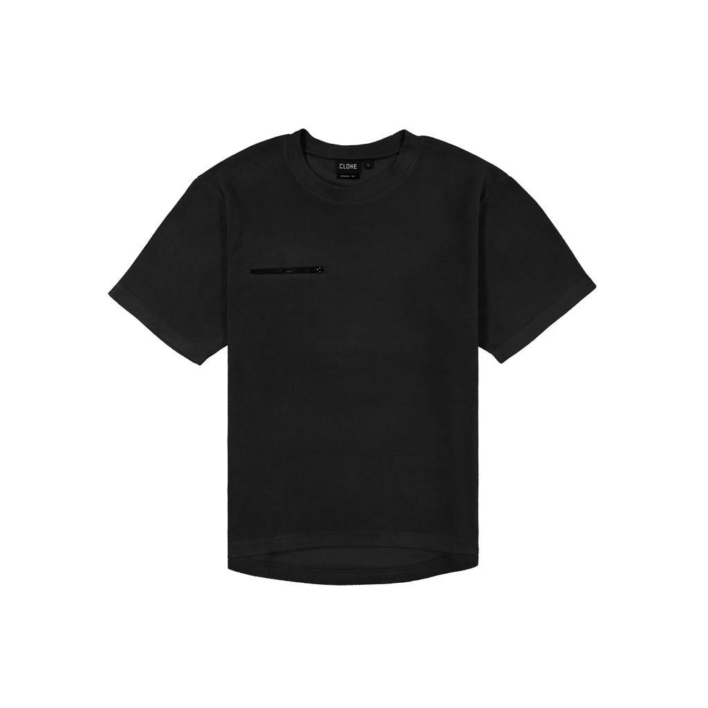 [MFT-BK-XS] MFT - Monowai Fleece Tee (XS, Black)