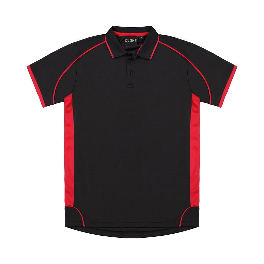 [MPP-BG-XS] MPP - Matchpace Polo (XS, Black/Gold)