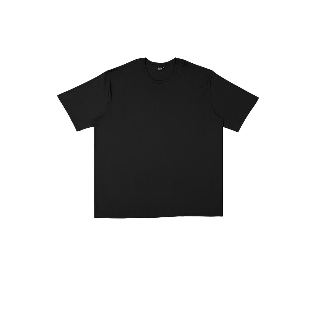 [T101X-BK-7XL] T101X - Outline Tee - Plus Sizes (7XL, Black)