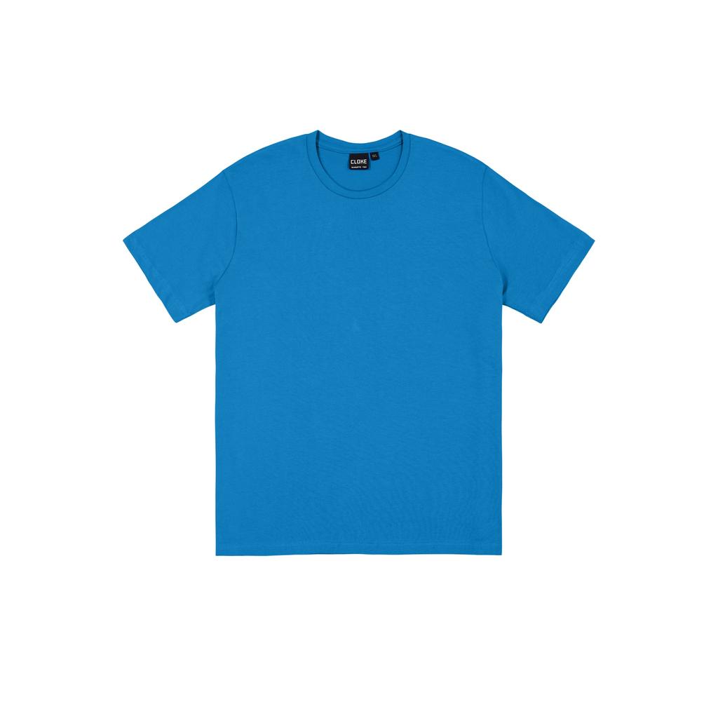 [T203-AQ-2] T203 - Outline Tee - Womens (2, Aqua)