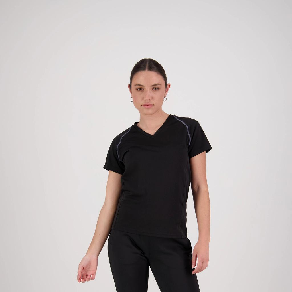 [XTG-AB-8] XTG - XT Performance T-shirt - Womens (8, All Black)