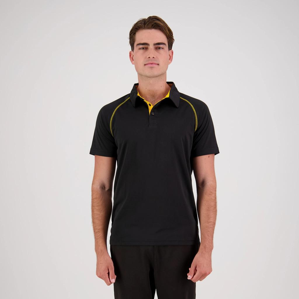 [XTP-AB-S] XTP - XT Performance Polo - Mens (S, All Black)