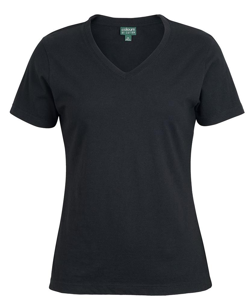 [1VT1BX06] 1VT1 - C of C Ladies V Neck Tee (6)