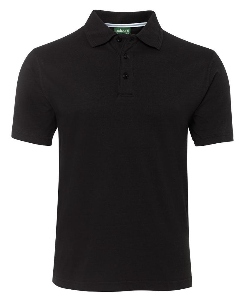 [2CJB7] 2CJ - C of C Jersey Polo (3XS, Black)