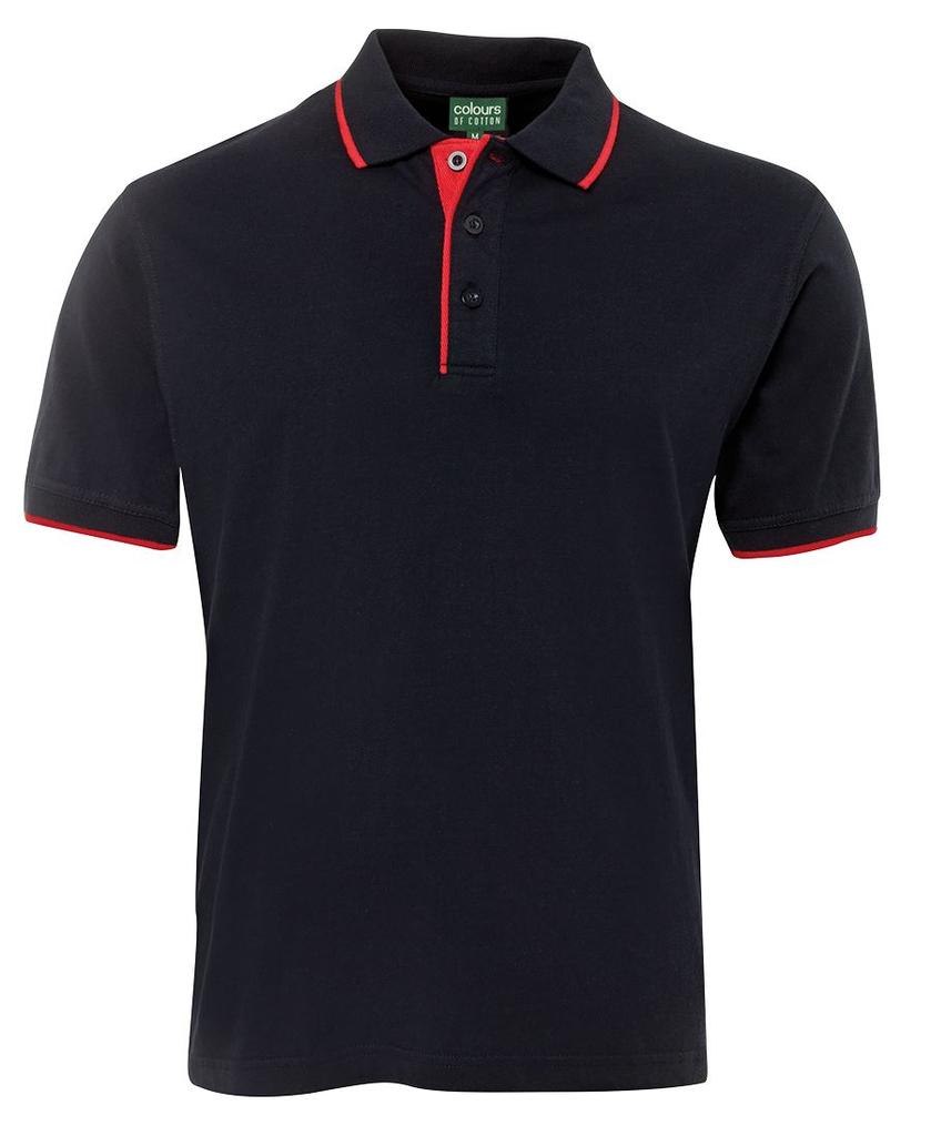 [2CTNCA] 2CT - C of C Tipping Polo (S, Navy/Red)