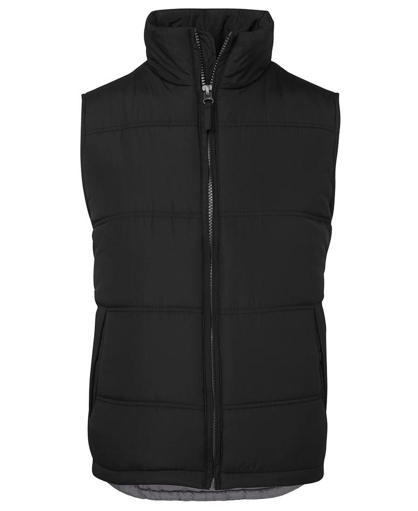 [3ADVBG12] 3ADV - JBs Adv Puffer Vest (2XS, Black/Grey)