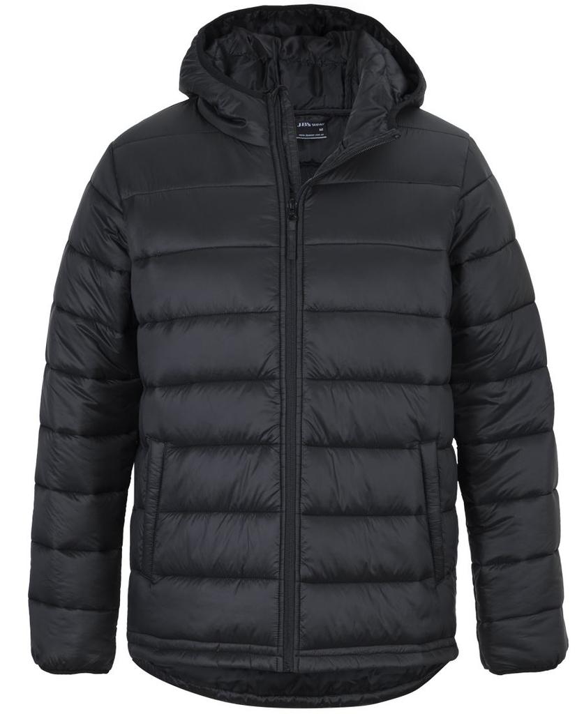 [3AHUBXA0] 3AHU - JBs Urban Hooded Puffer Jacket (3XS, Black)
