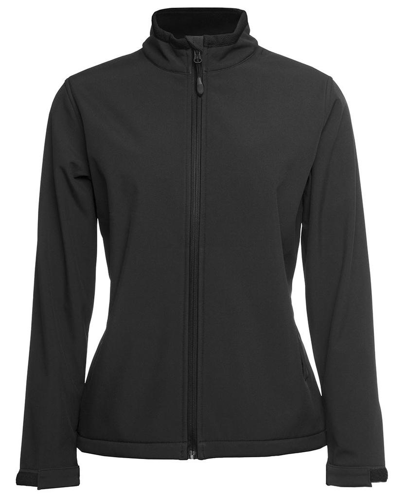 [3WSJ1BX06] 3WSJ1 - Pdm Lds Three Layer Softshell Jckt (6, Black)