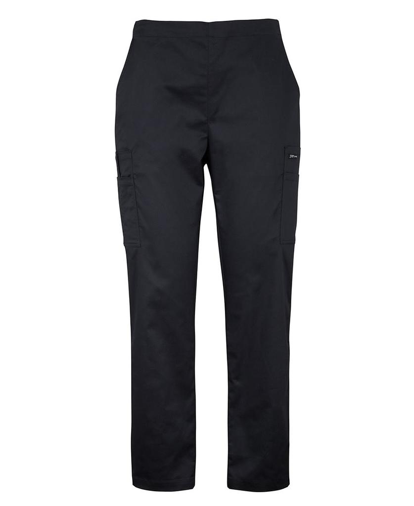 [4SPP1BX06] 4SPP1 - JBs Ladies Premium Scrub Cargo Pant (6, Black)