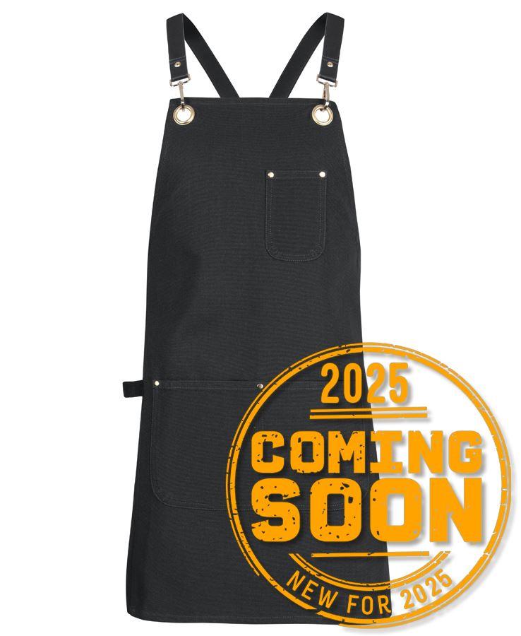 [5ACBPBB75] 5ACBP - JBs 65X75 Brass Eyelet Canvas Apron Pu Strap (Black/Black)