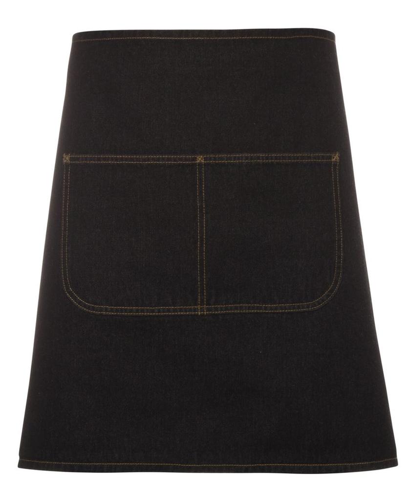 [5ADWBB50] 5ADW - JBs Waist Denim Apron (Including Strap) (Black)