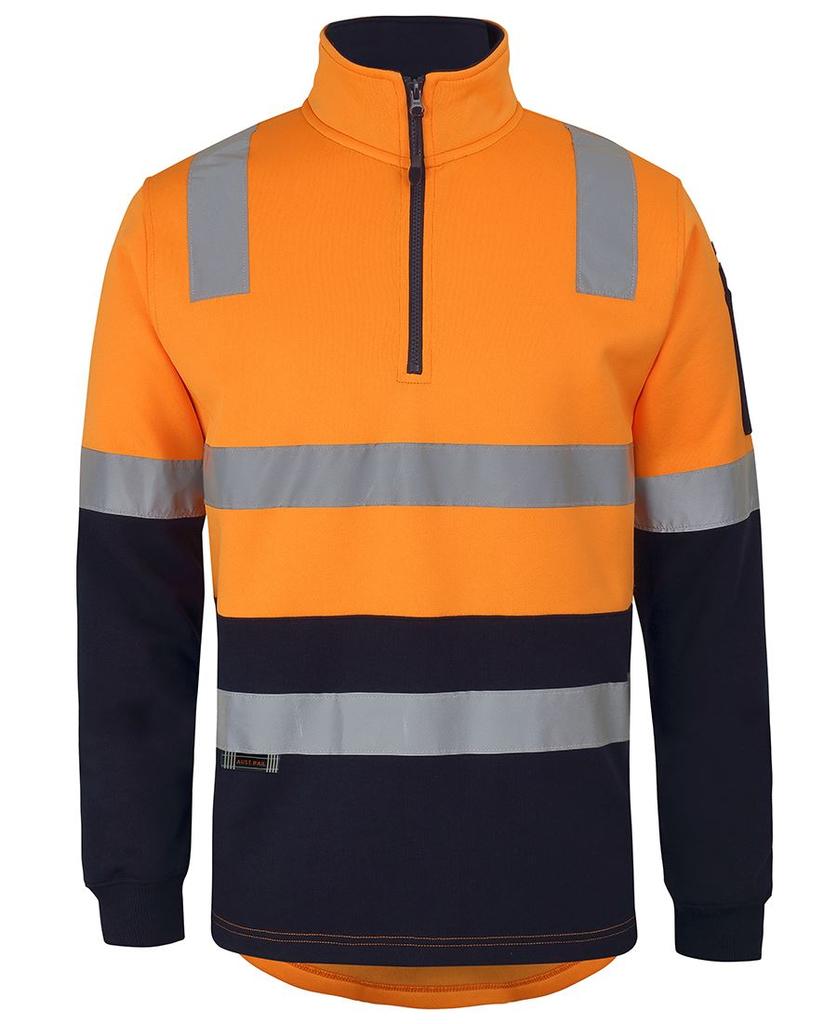[6DARFON12] 6DARF - JBs 1/2 Zip Aust. Rail (D+N) Fleece Sweater (2XS)
