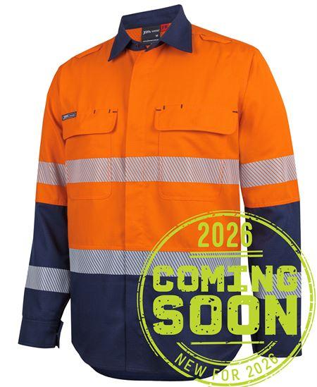 6DFRL - JBs Fr Ppe2 D+N Biomotion L/S Work Shirt