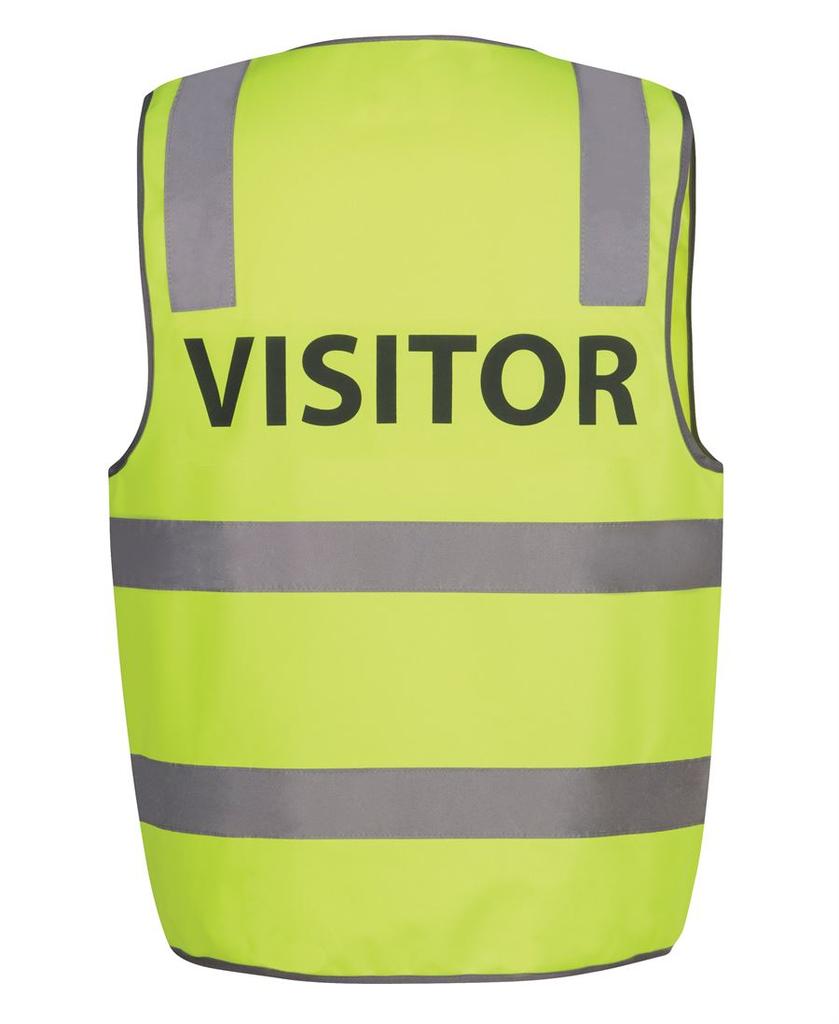 [6DNS7EA] 6DNS7 - JBs Hv (D+N) Safety Vest Print Visitor (S)