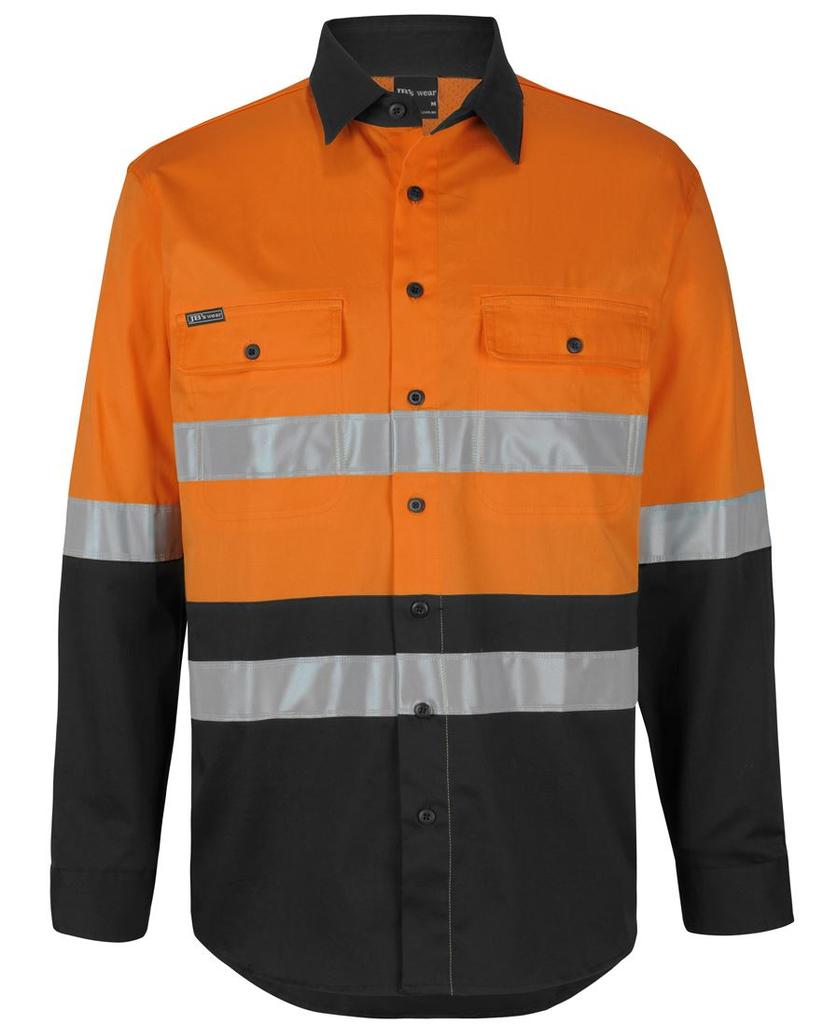 6DSWL - JBs Hv D+N L/S Stretch W/Shirt With Tape