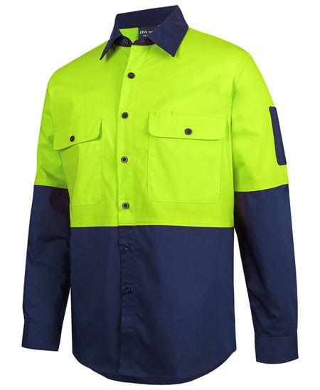 6HRFL - JBs Hv Class F Ripstop L/S Work Shirt