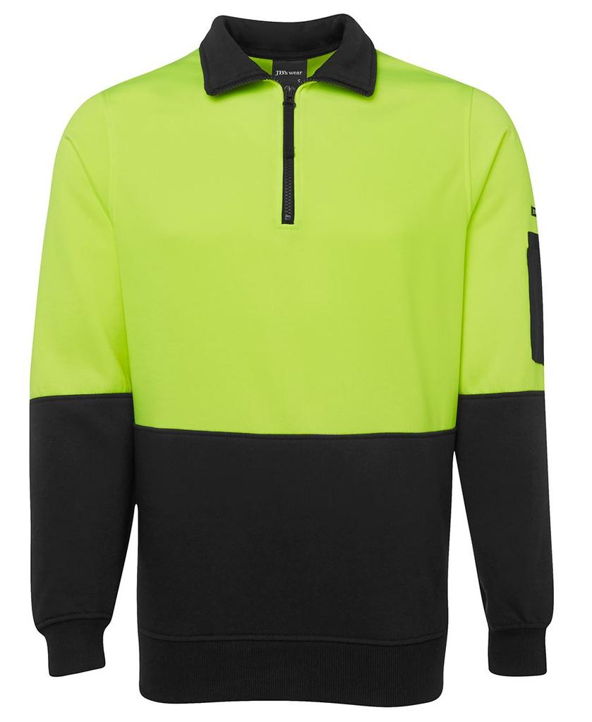 6HVFH - JBs Hv 1/2 Zip Fleecy