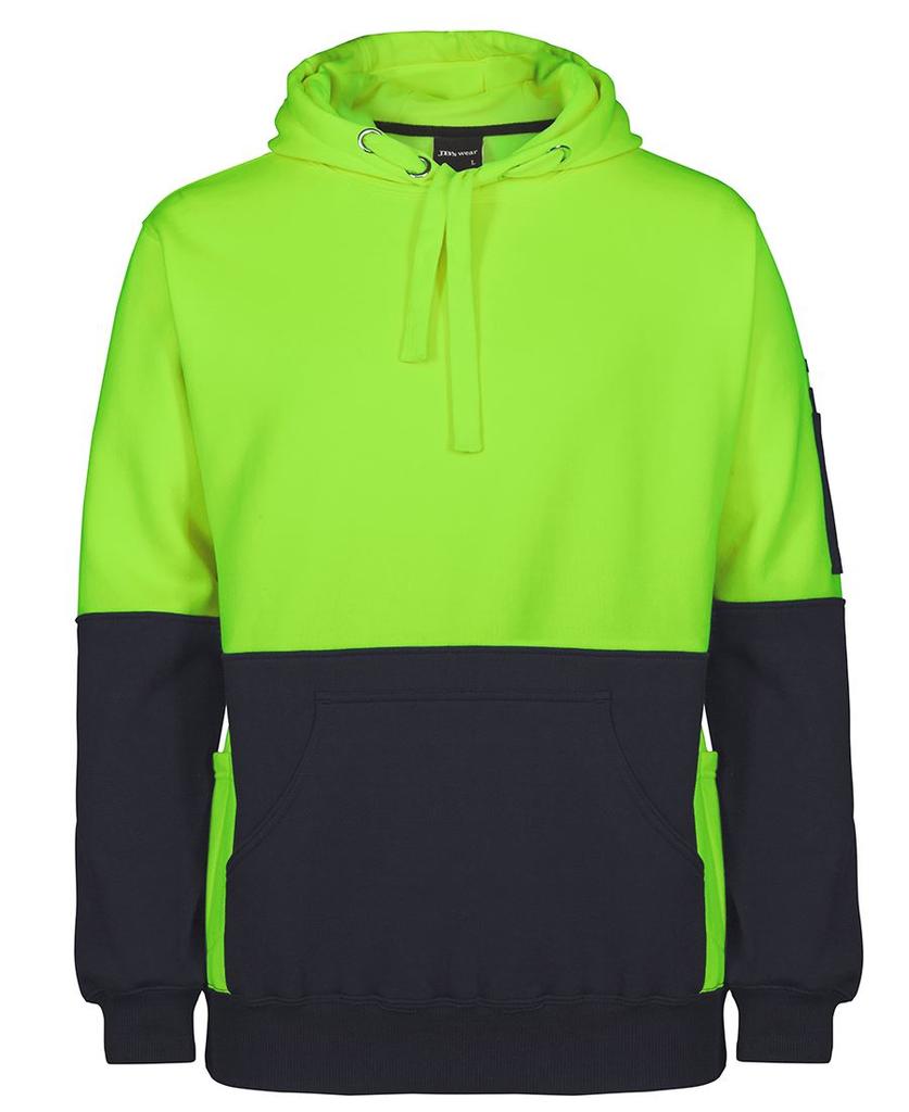 [6HVPJEBAX] 6HVPJ - JBs Hv 330G Pull Over Hoodie (S, Lime/Black)