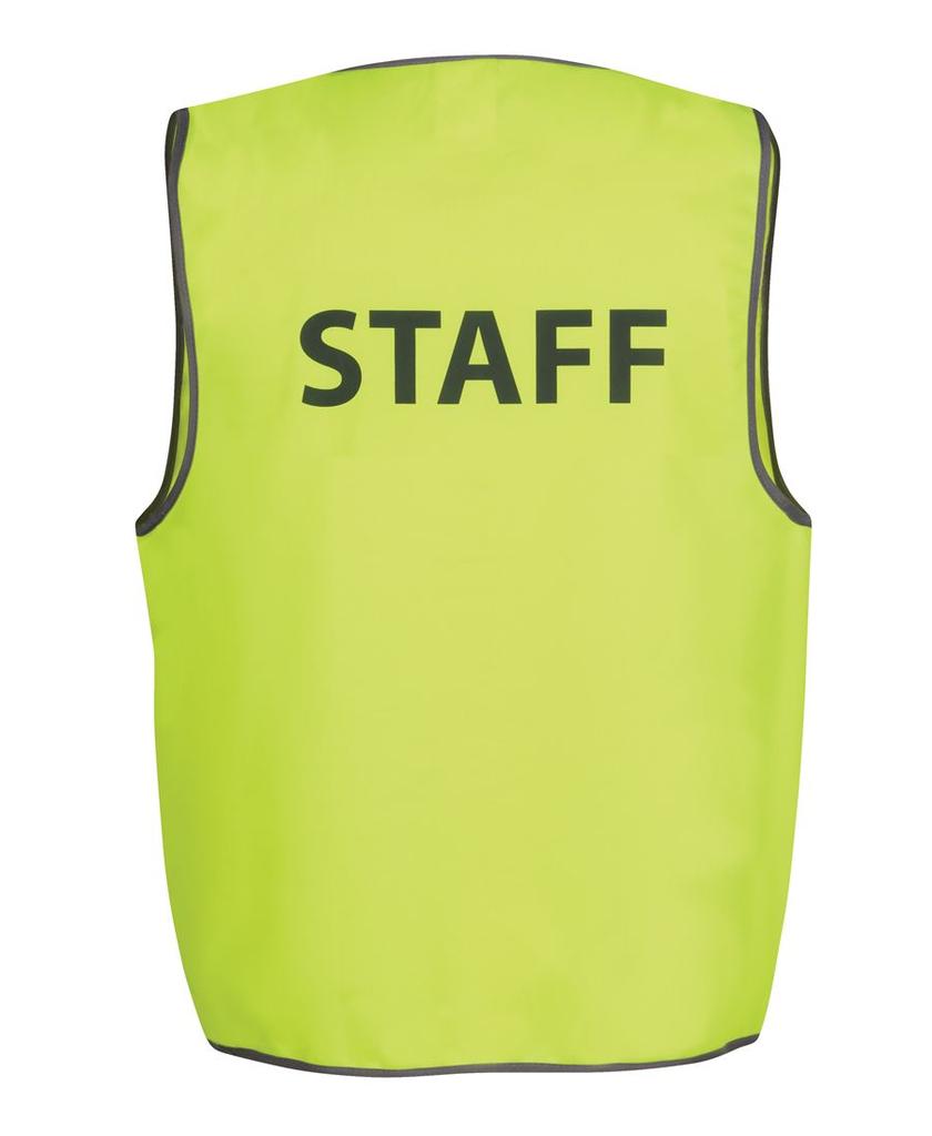 6HVS6 - JBs Hv Safety Vest Print Staff