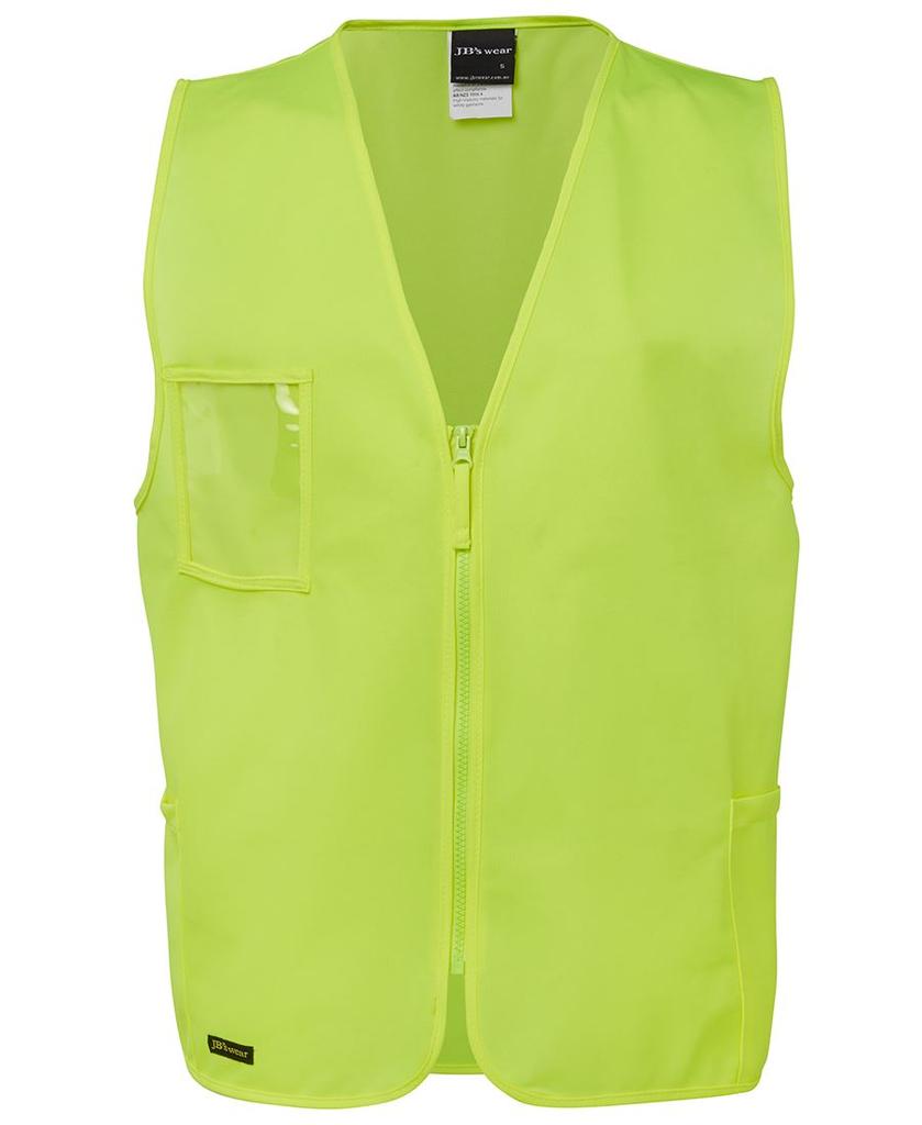 6HVSZ - JBs Hv Zip Safety Vest