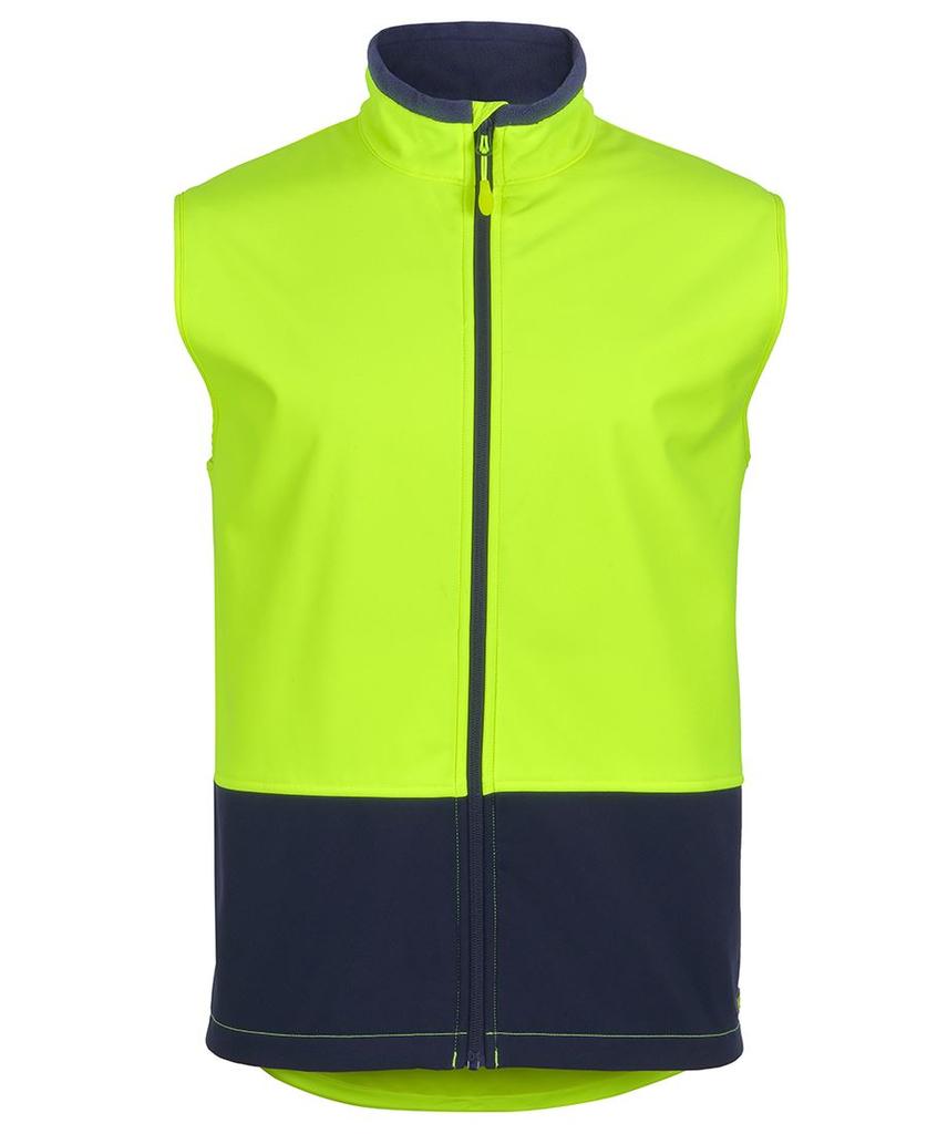 [6HWVENA1] 6HWV - JBs Hv Three Layer Softshell Vest (2XS)