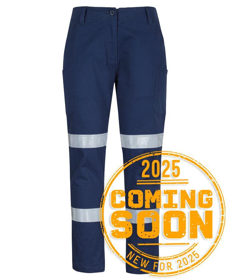 6MTD1 - JBs Lds Multi Pkt Stretch Twill Pant With D+N Tape