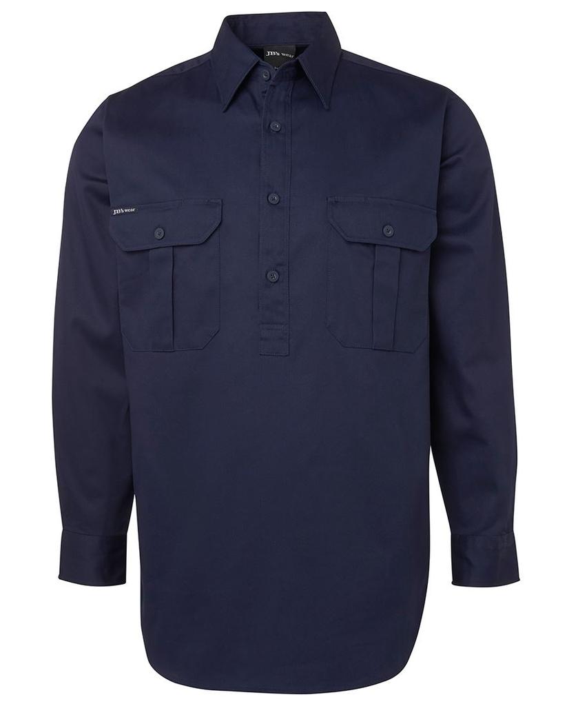 6WSCF - JBs Close Front L/S Work Shirt