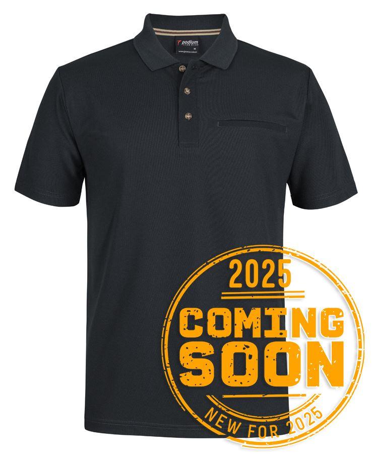 7SPR - Podium S/S Recycled Polyester Pocket Polo