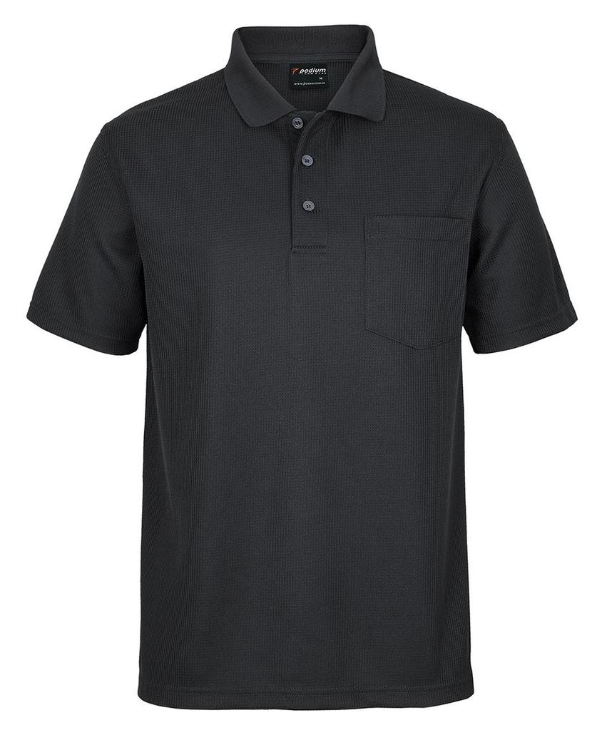 7WPP - Podium Waffle Pocket Polo