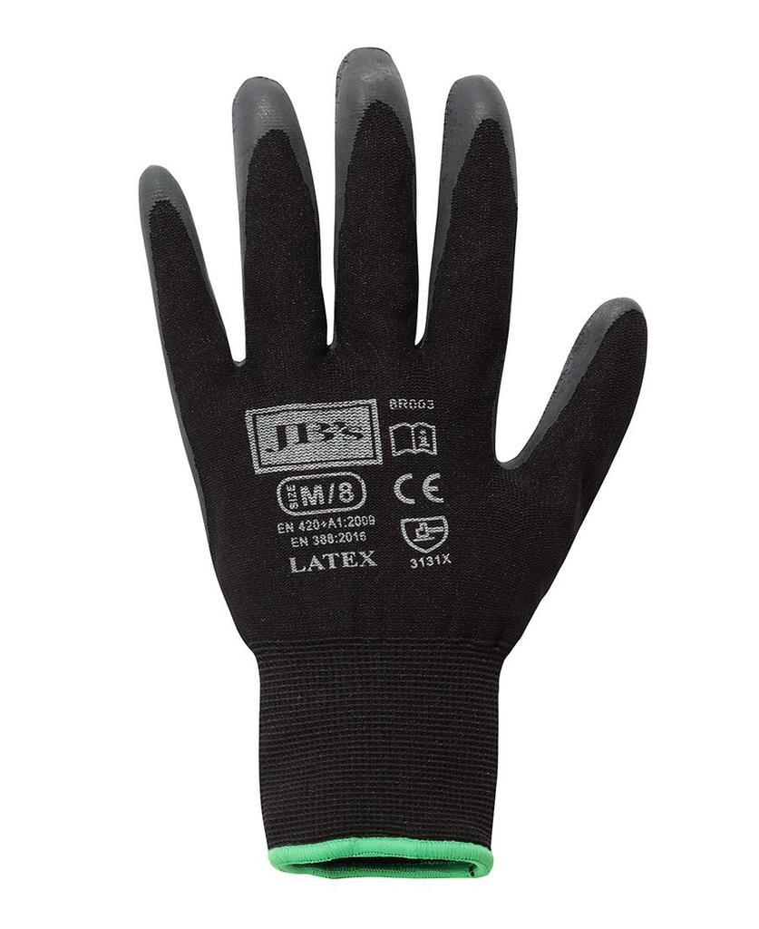 8R003 - JBs Black Latex Glove (12 Pk) -