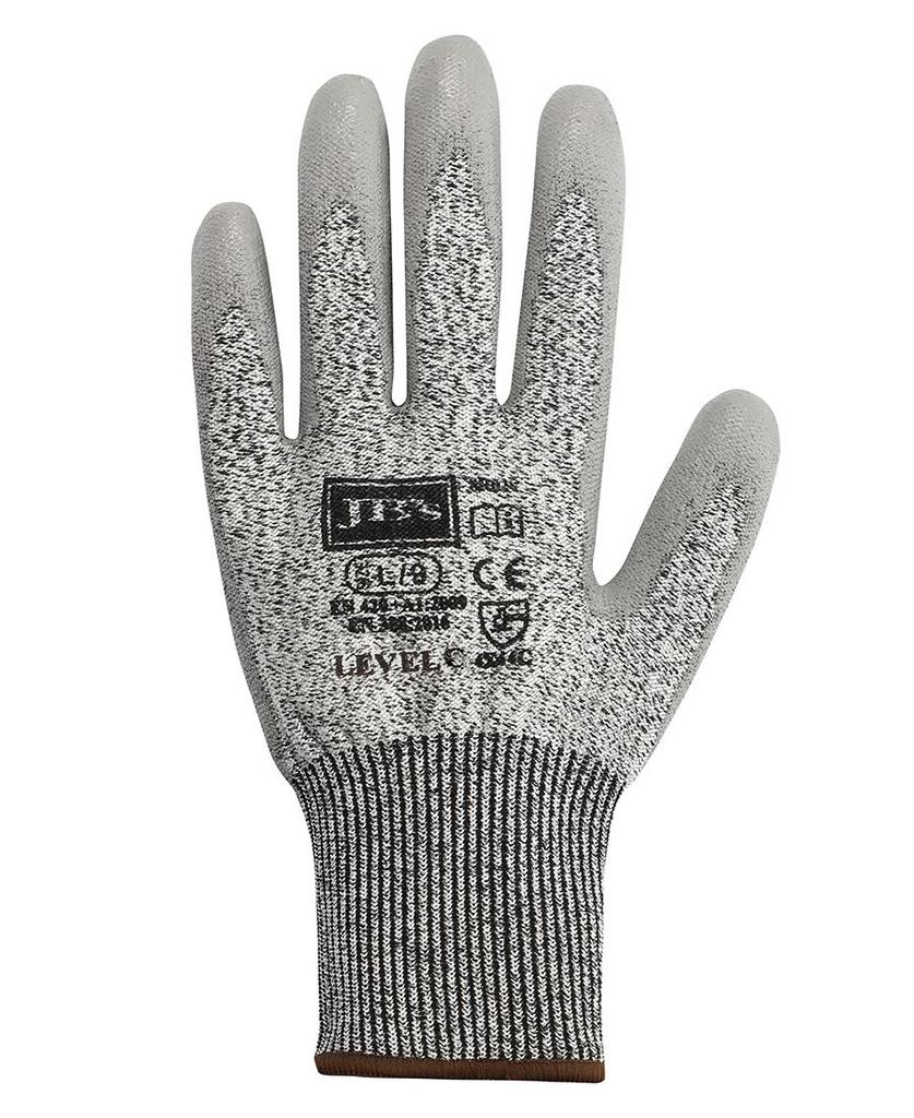 8R020 - JBs Pu Breathable Cut Resist Level C Glove (12 Pk) -