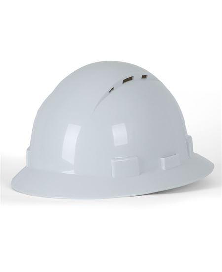 8S005 - JBs Brim Safety Helmet (5Pk) White
