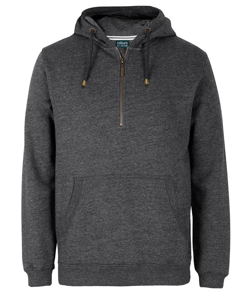 [S3FHZQQ12] S3FHZ - C of C Brass 1/2 Zip Hoodie (2XS)
