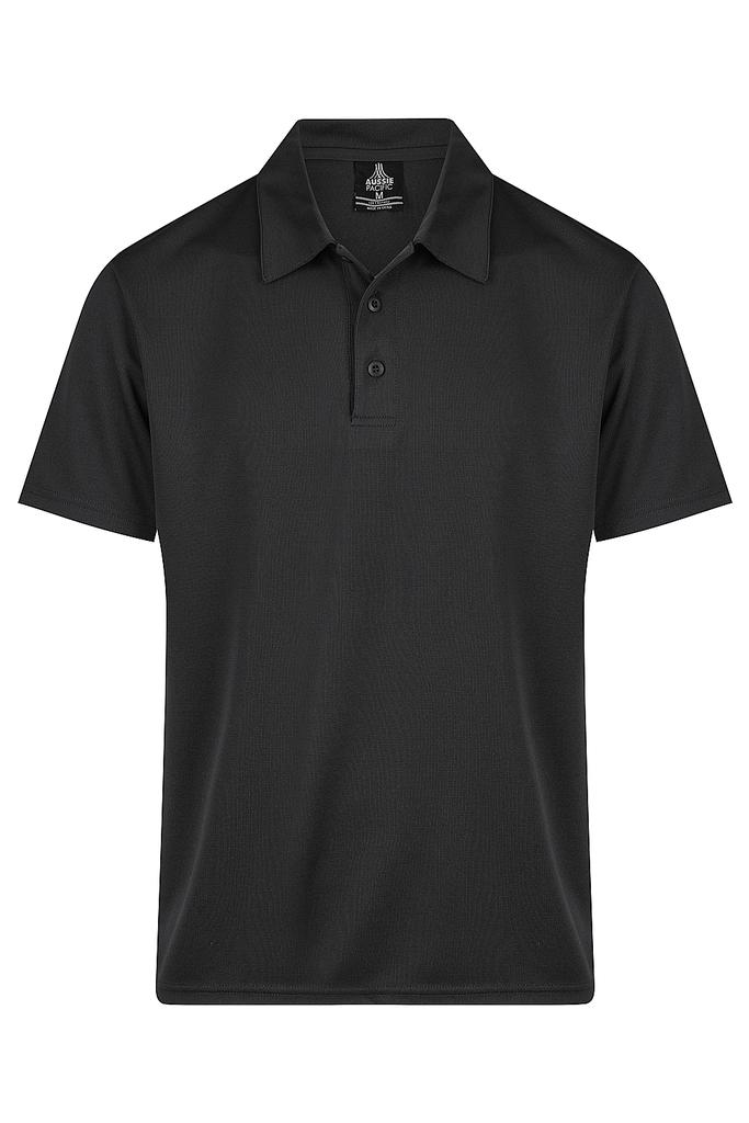[1307022] 1307 - MENS BOTANY POLO (S, Black)