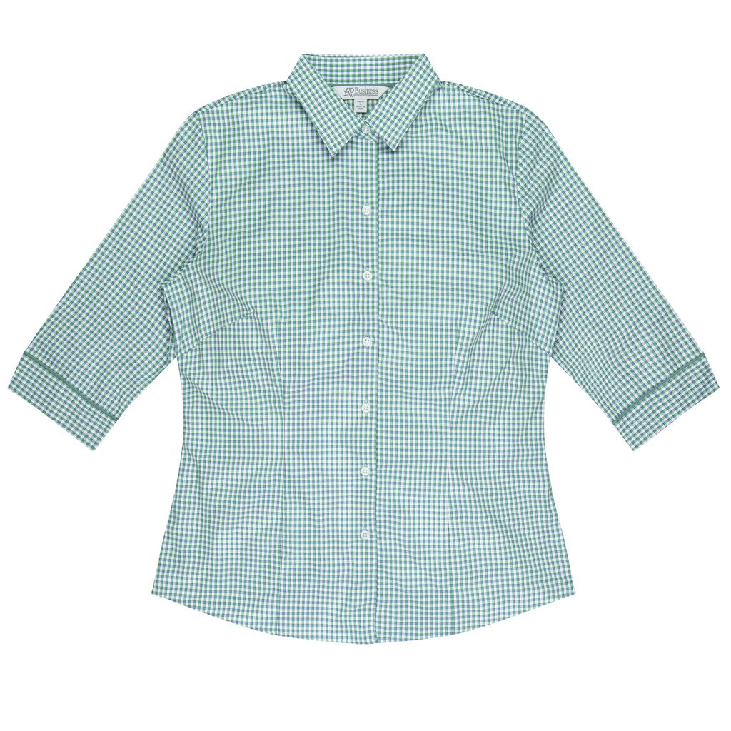[2907T21C] 2907T - LADY EPSOM 3/4 SLEEVE (4, Emerald)