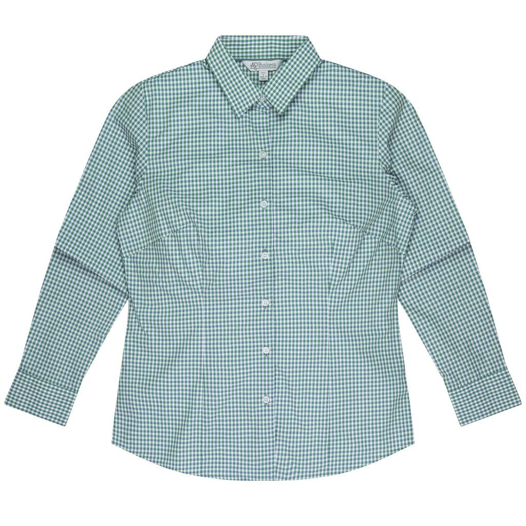 [2907L21C] 2907L - LADY EPSOM LONG SLEEVE (4, Emerald)