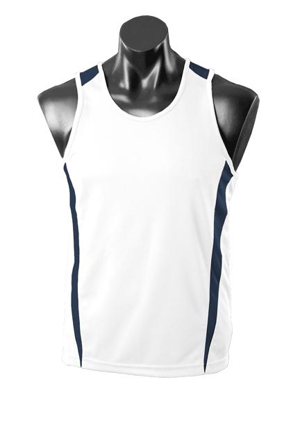 [110402062] 1104 - ** MENS EUREKA SINGLET (S, Black/Gold)