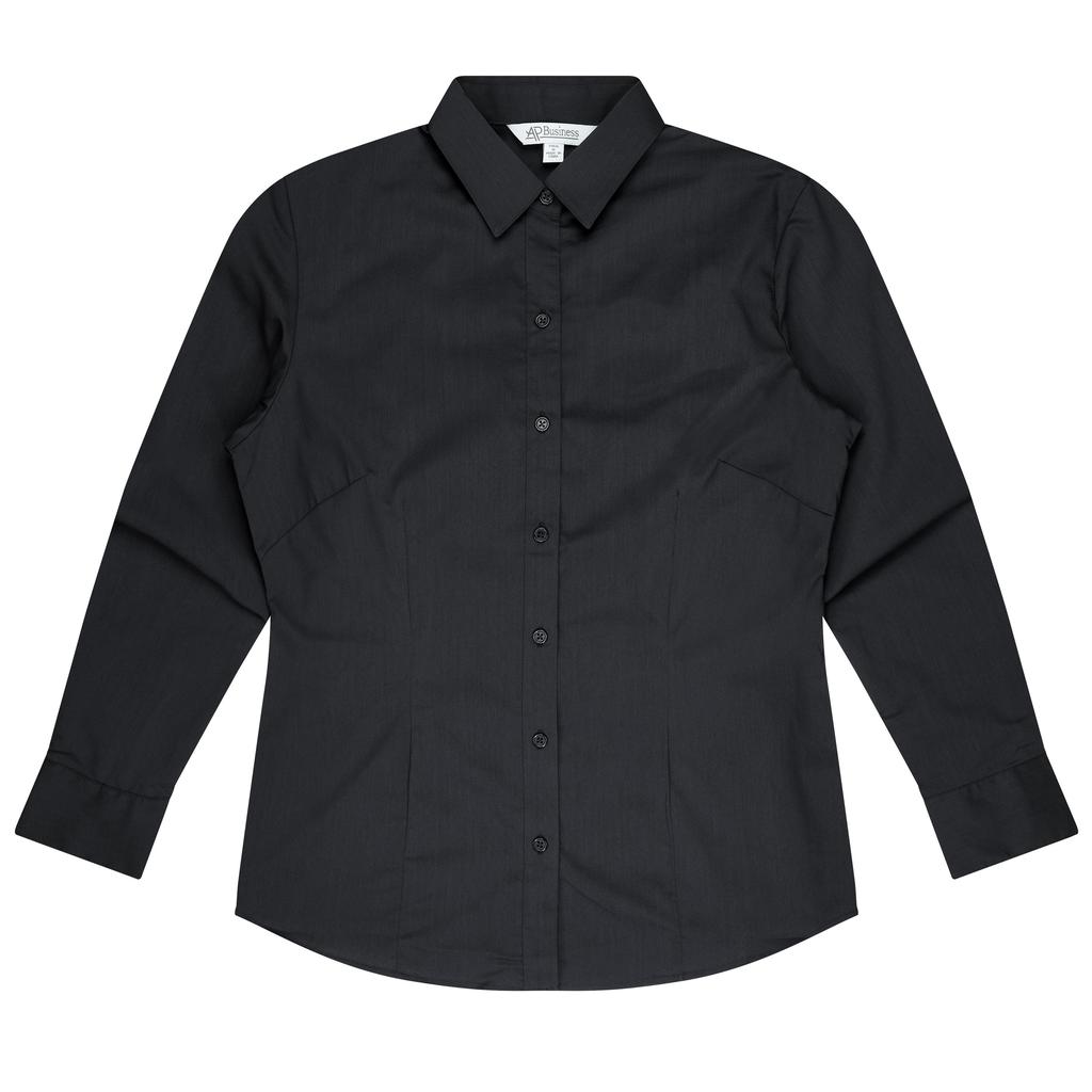 [2903L02C] 2903L - LADY MOSMAN LONG SLEEVE (4, Black)