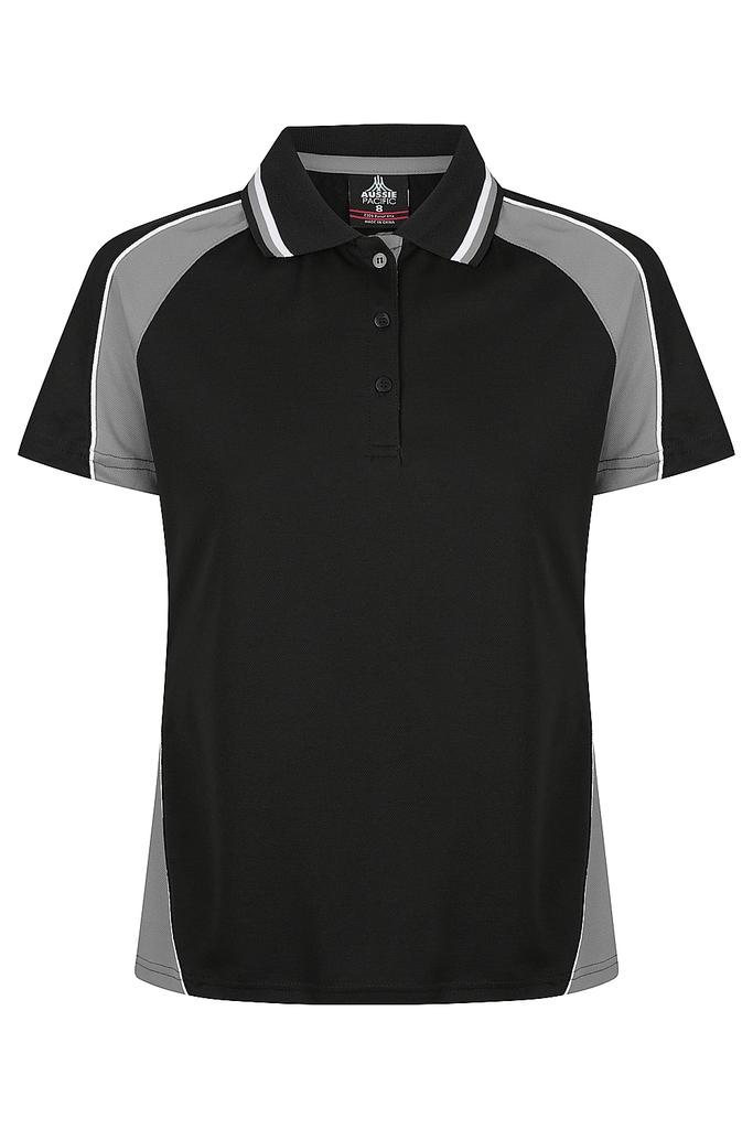 [230902330] 2309 - LADY PANORAMA POLO (6, Black/Ashe/White)