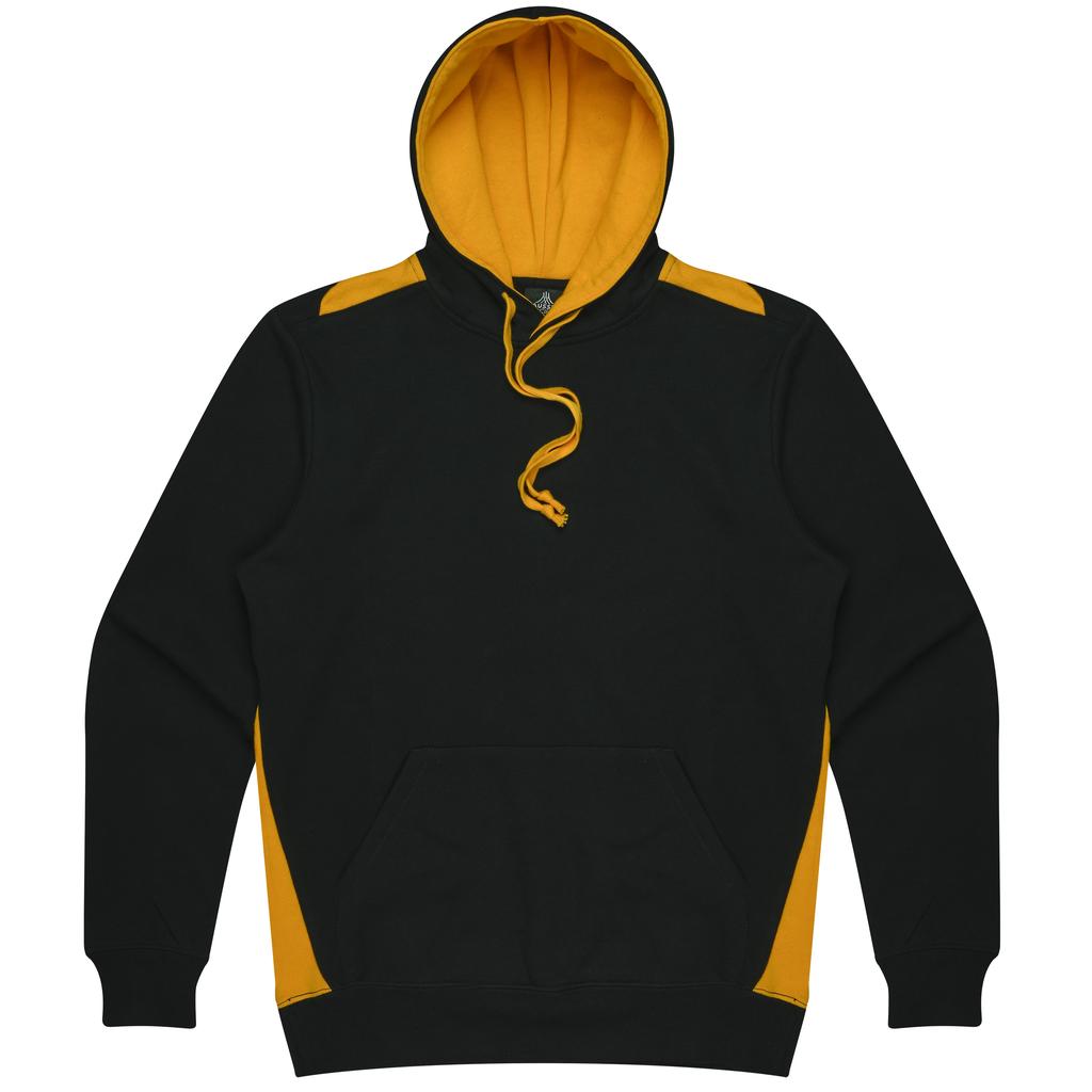 [150602061] 1506 - MENS PATERSON HOOD (XS, Black/Gold)